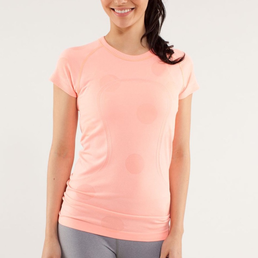 Lululemon coral shirt size 2